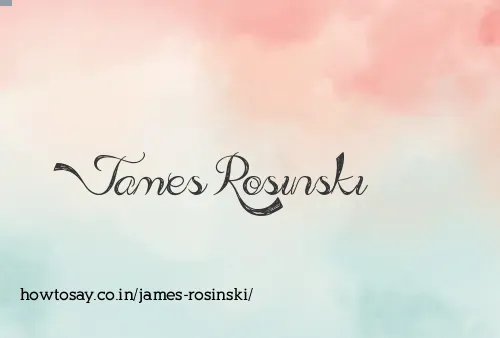 James Rosinski