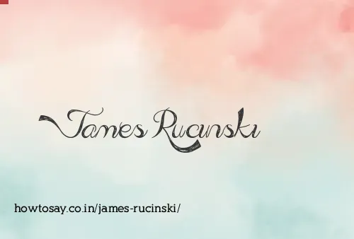 James Rucinski