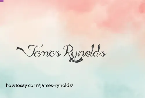 James Rynolds