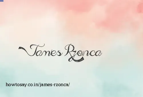 James Rzonca