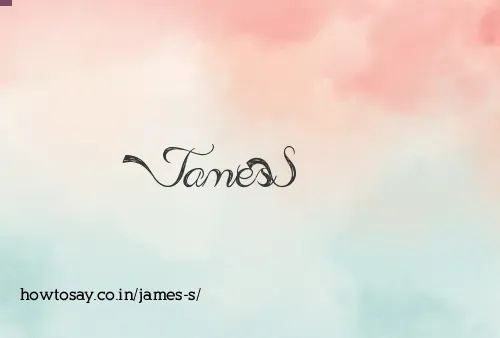 James S