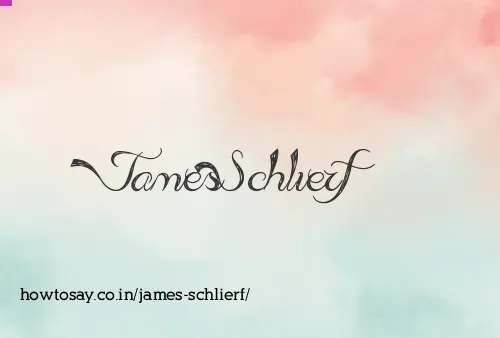 James Schlierf