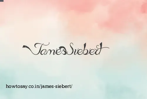 James Siebert