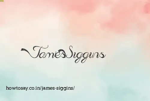 James Siggins