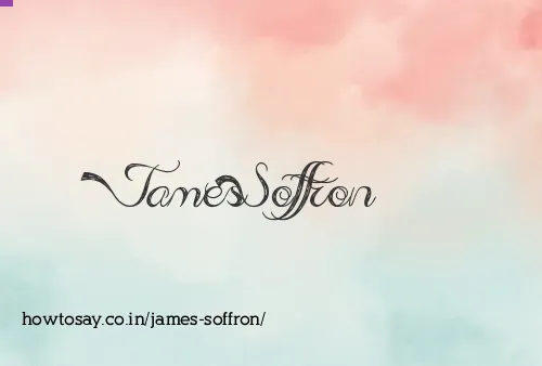 James Soffron