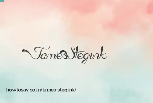 James Stegink