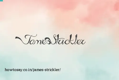 James Strickler