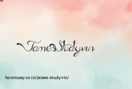 James Studyvin