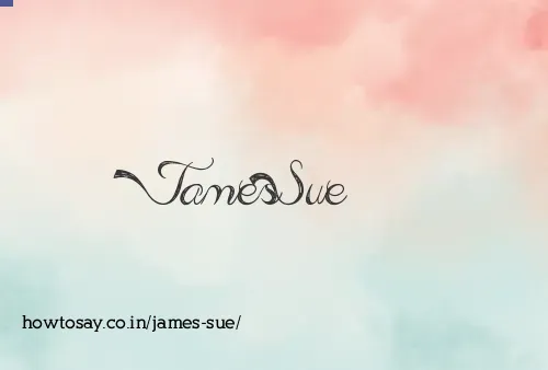 James Sue