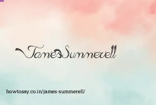 James Summerell