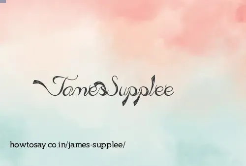 James Supplee
