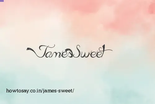 James Sweet