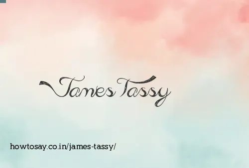 James Tassy