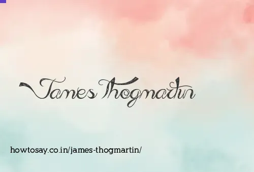 James Thogmartin