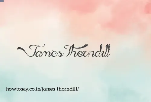 James Thorndill