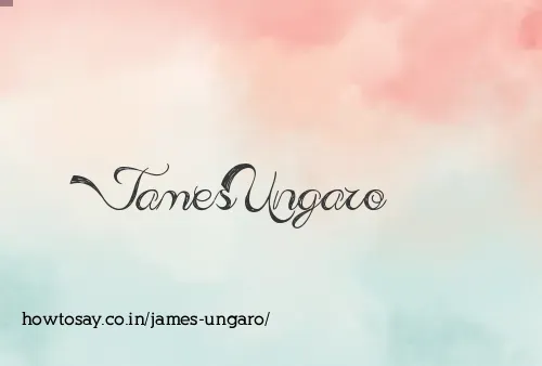 James Ungaro