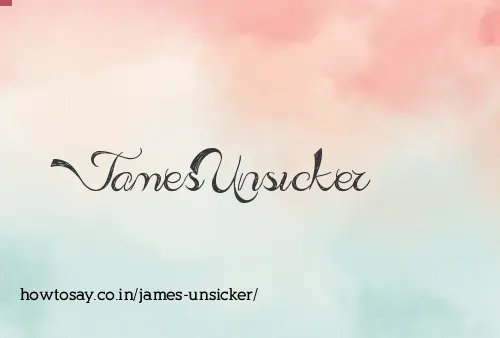 James Unsicker