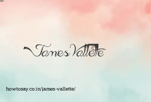 James Vallette