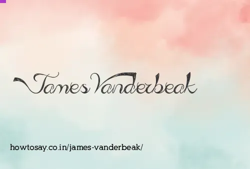 James Vanderbeak