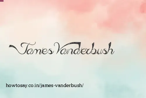 James Vanderbush