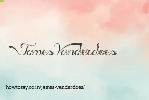 James Vanderdoes