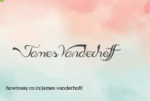 James Vanderhoff