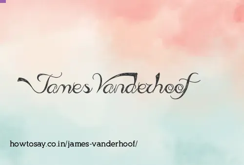 James Vanderhoof