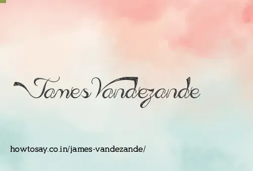 James Vandezande