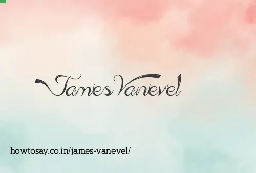 James Vanevel