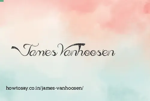 James Vanhoosen