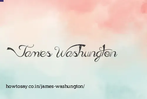 James Washungton