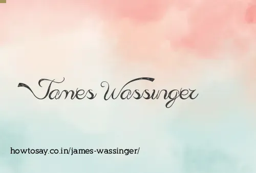 James Wassinger