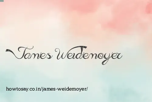 James Weidemoyer