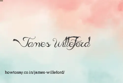 James Willeford