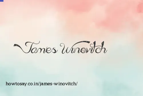 James Winovitch
