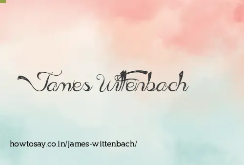 James Wittenbach