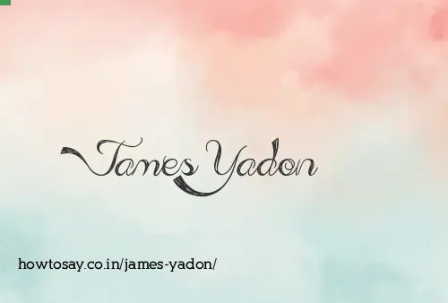 James Yadon