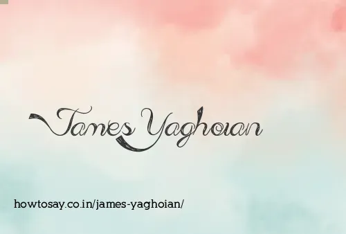 James Yaghoian