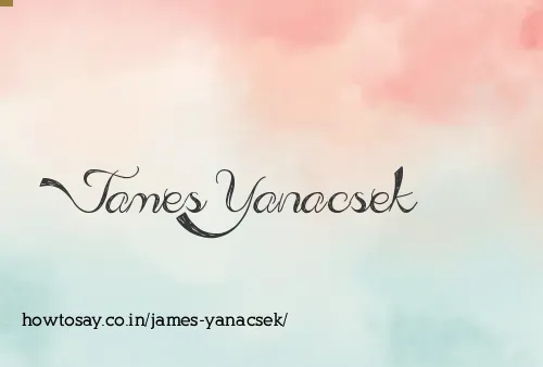 James Yanacsek