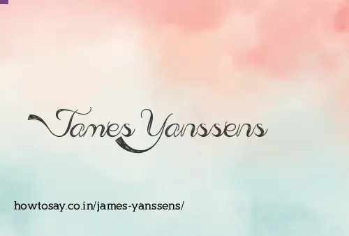 James Yanssens