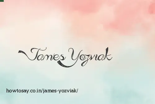James Yozviak