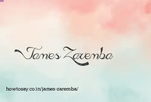 James Zaremba