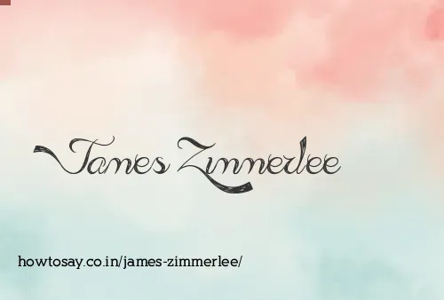 James Zimmerlee