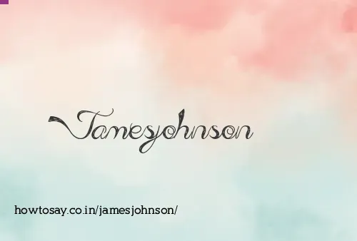 Jamesjohnson