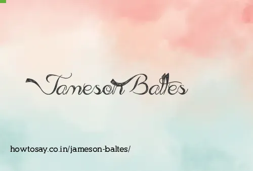 Jameson Baltes
