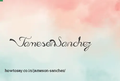 Jameson Sanchez