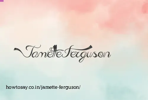 Jamette Ferguson