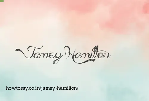Jamey Hamilton