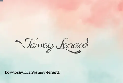 Jamey Lenard