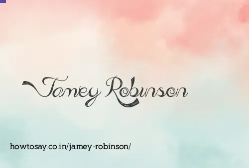 Jamey Robinson